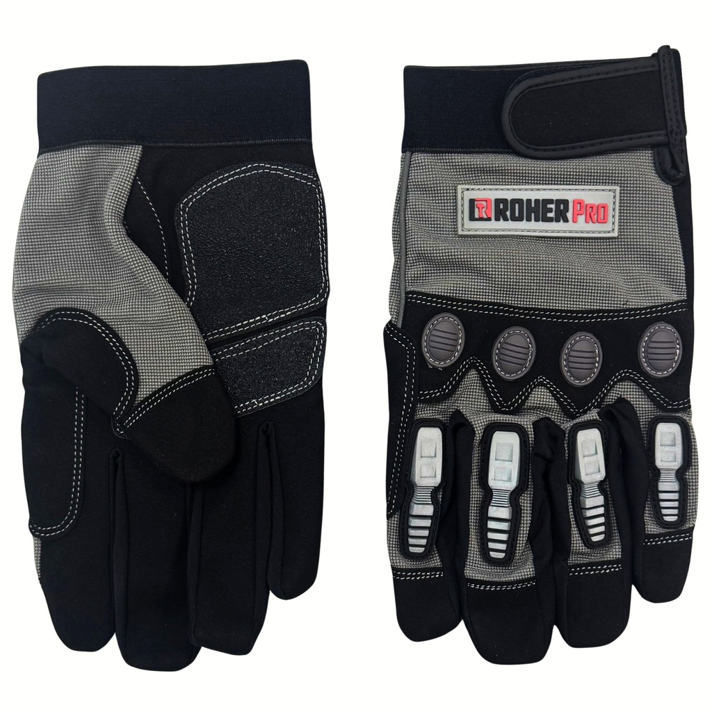 Work gloves with knuckle protectors