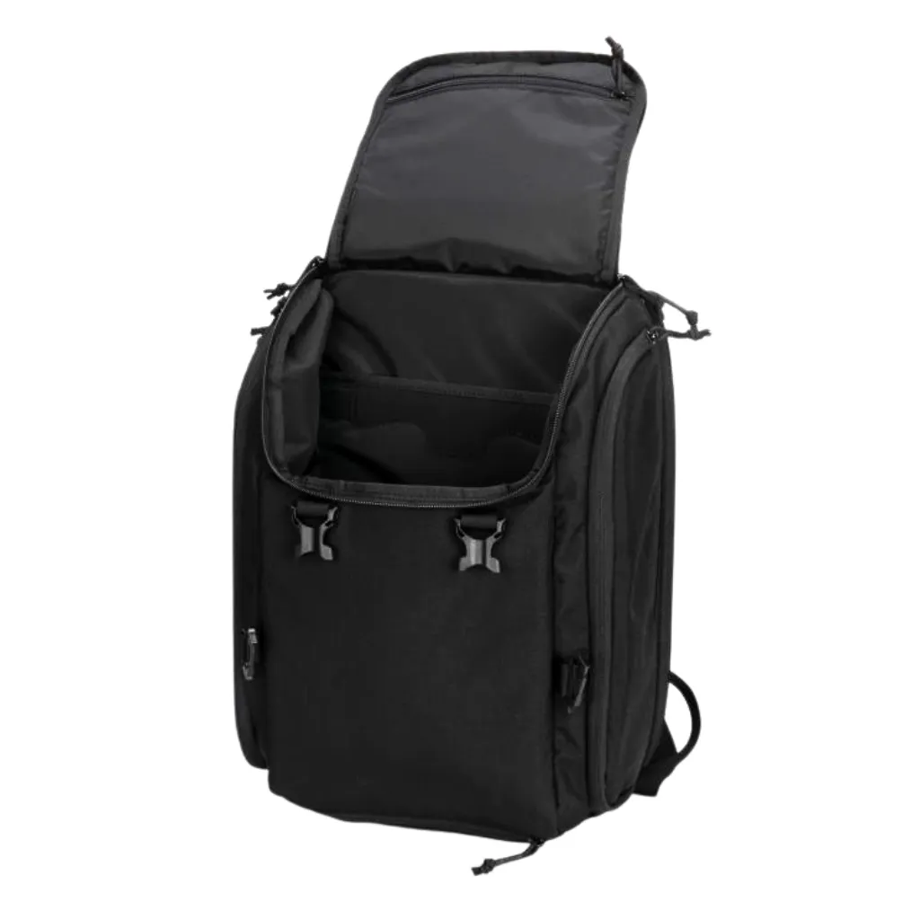 תיק מחלץ אישי שחור עליון פתוח.webp