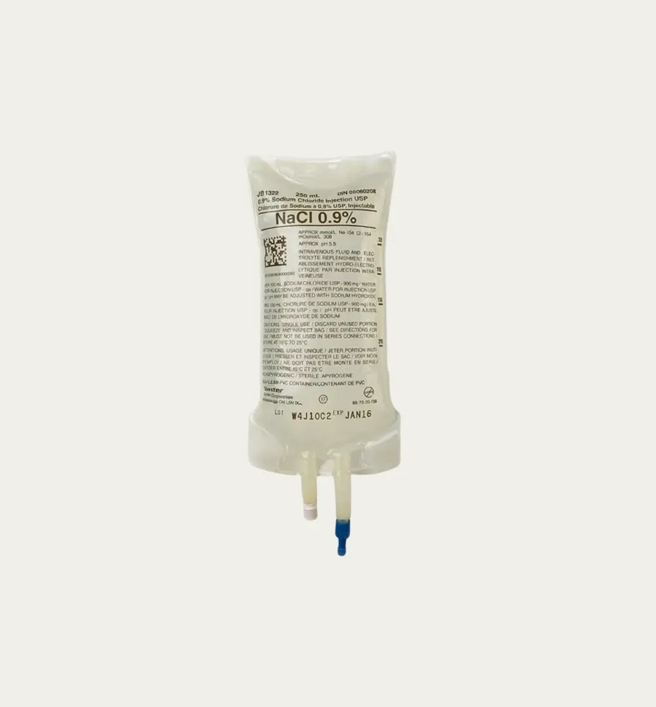 תמיסת סליין NACL 0.9%