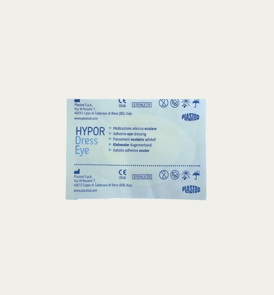 [1160] פד הגנה לעיניים, נדבק HYPOR-Dress