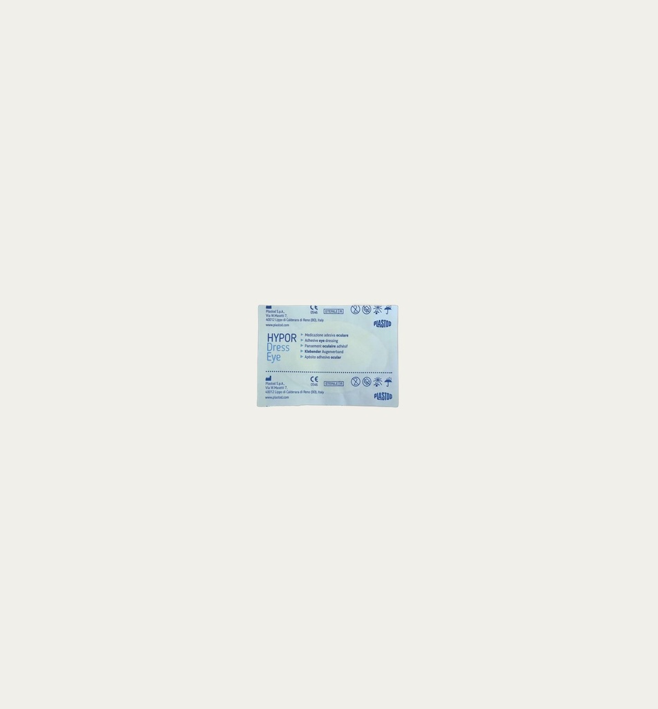 [1160] פד הגנה לעיניים, נדבק HYPOR-Dress