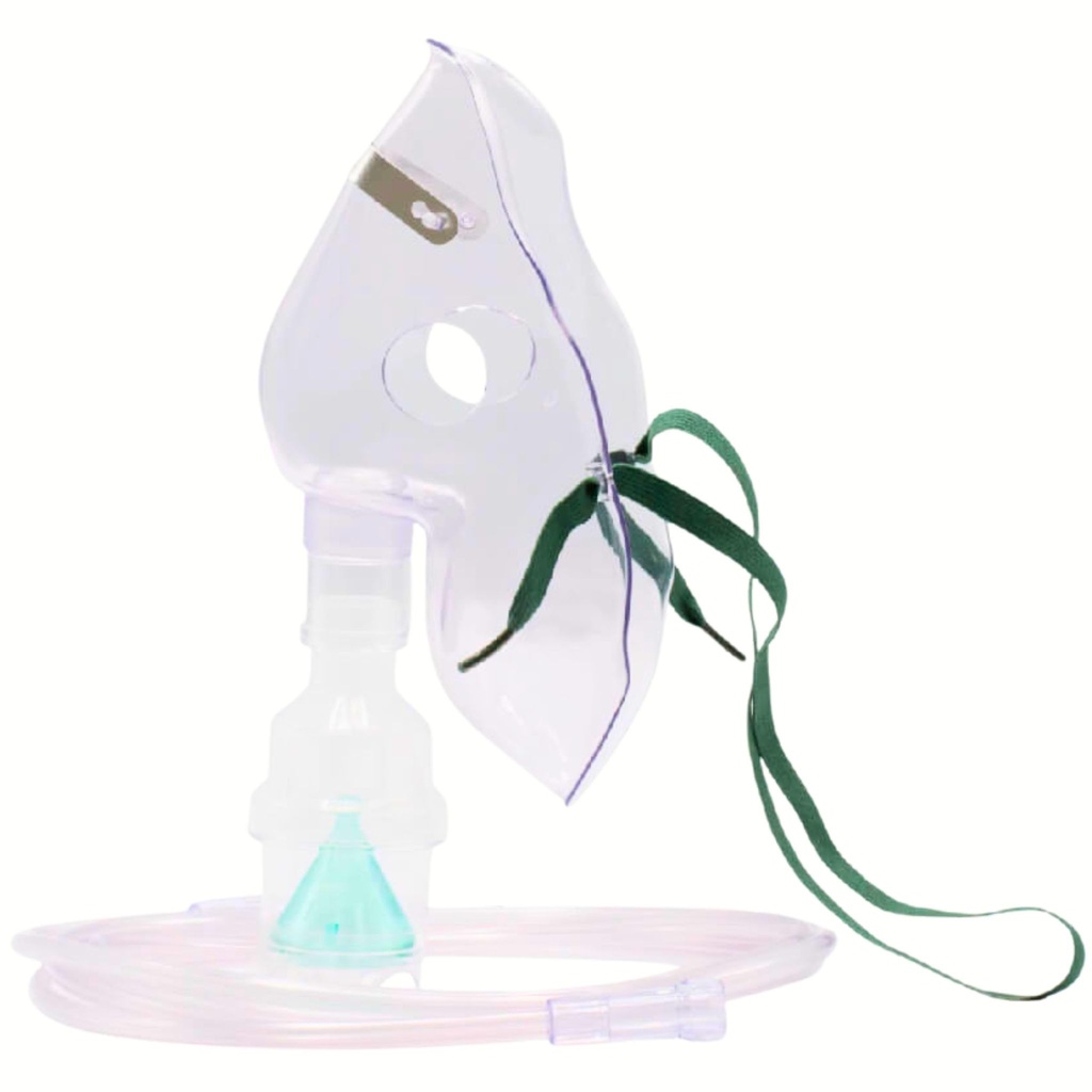 Adult inhalation mask including cup and tube