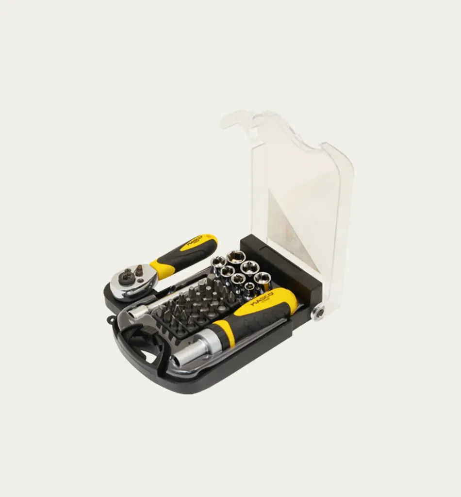 [1109] Socket Set, 34-Piece (1/4 in Drive, CR-V)