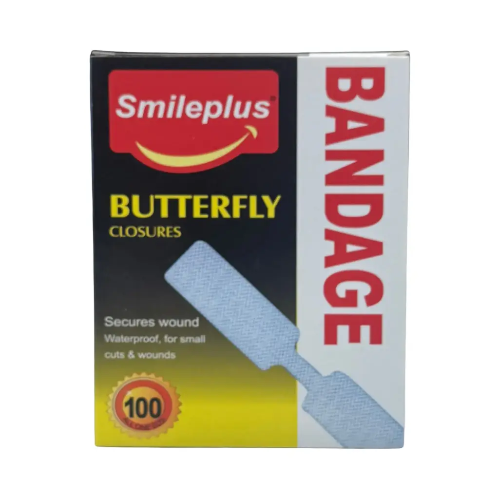 Butterfly plaster, box