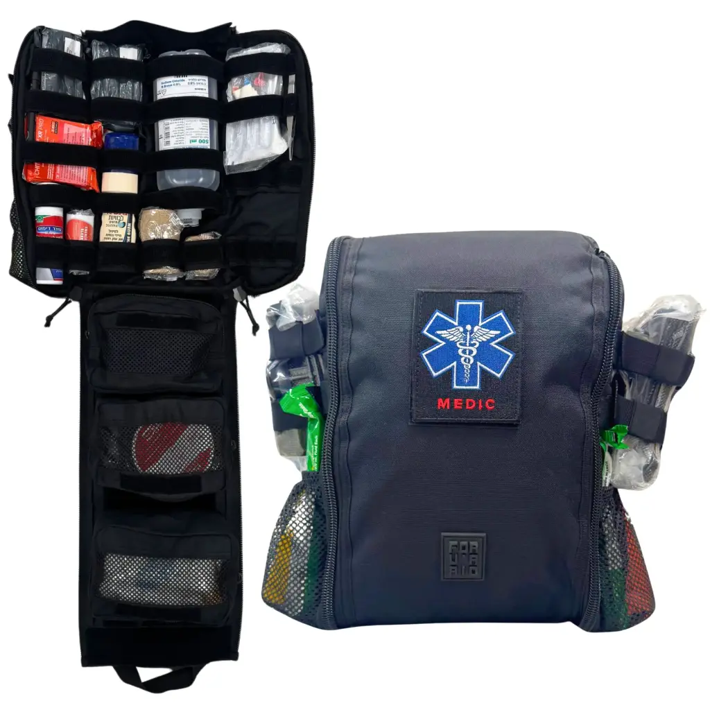 [1367] Emergency paramedic bag, FOR U'R AID