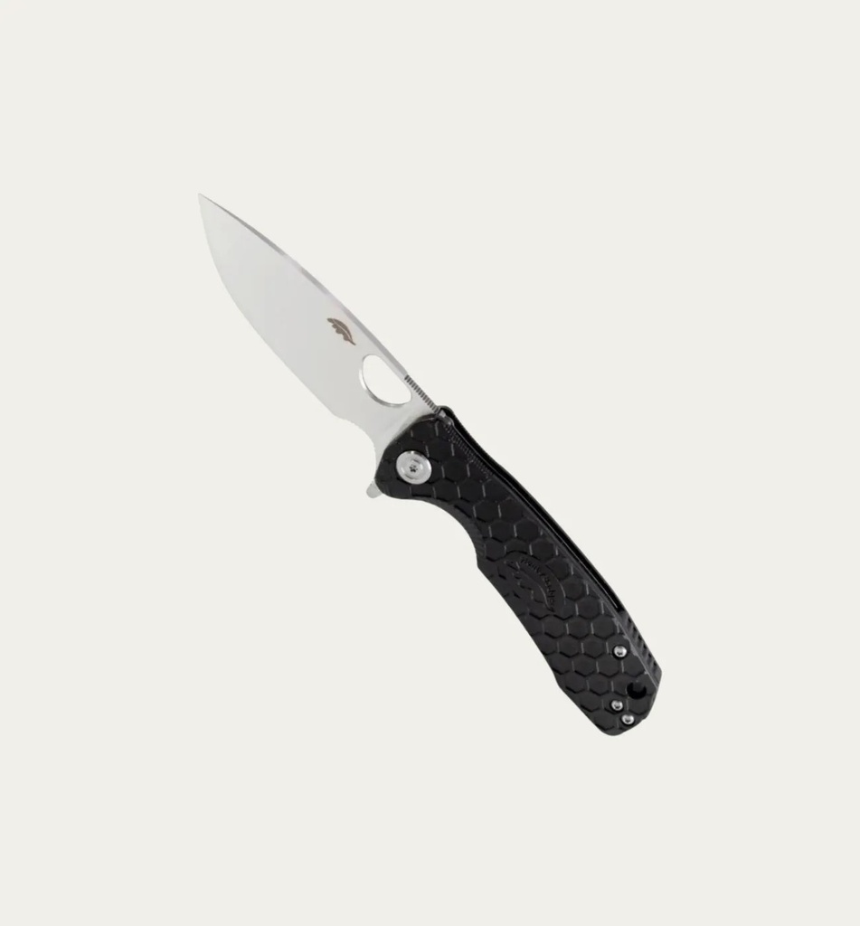 [3709] Honey Badger Straight-Blade Knife (Black, M)