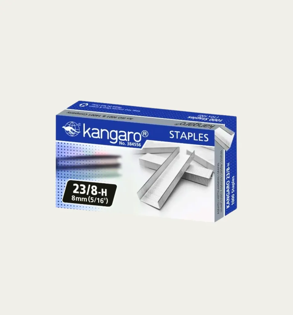 Heavy-Duty Staple Gun Staples, 23/8, 2000 pcs