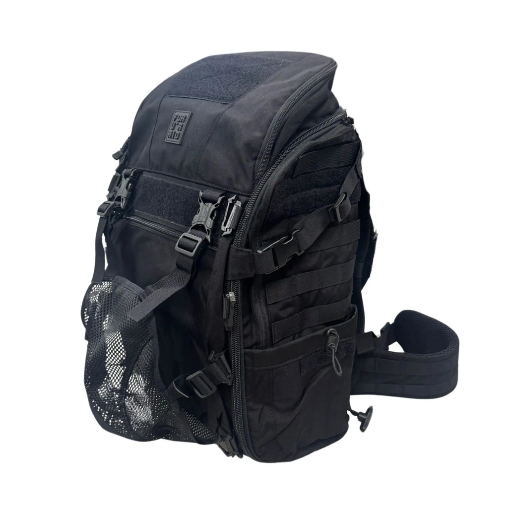 [4318] Senior Caregiver / Physician Bag, FOR U'R AID (Black, Emergency squad)