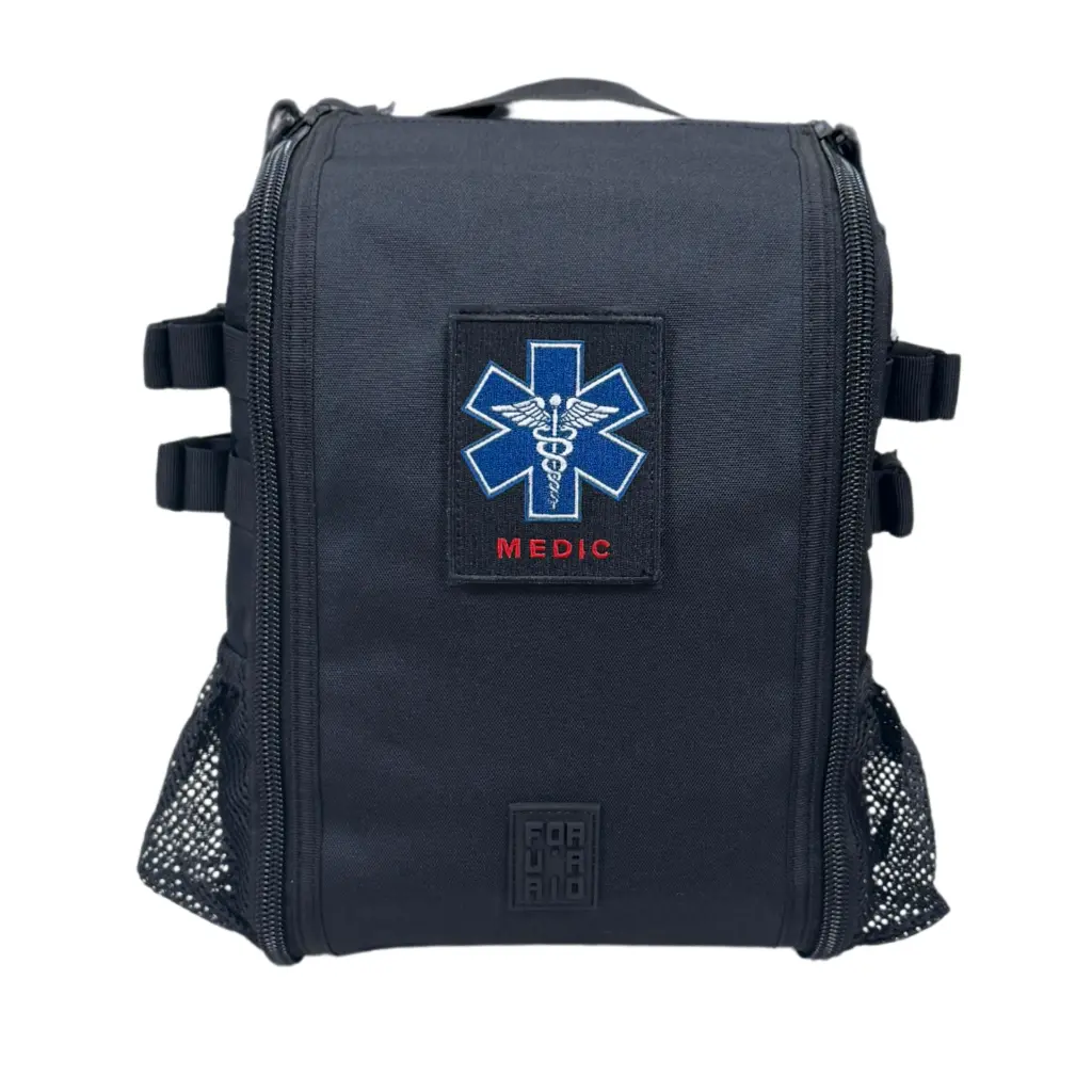 [1024] For U'R Aid BackPacks, MODULAR (BP.20, Black)