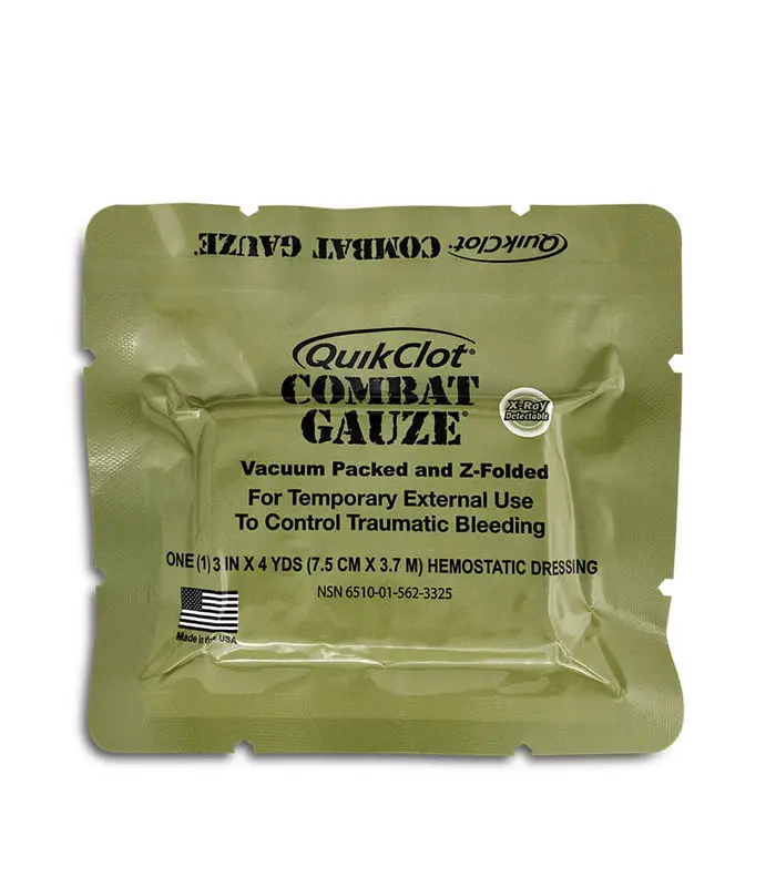 [1887] Combat Gauze Hemostatic Dressing