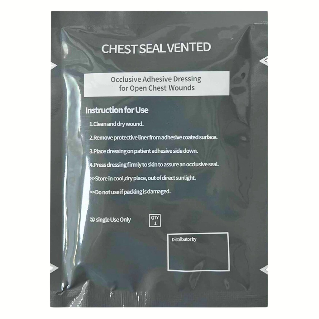 [1911] One-way chest seal