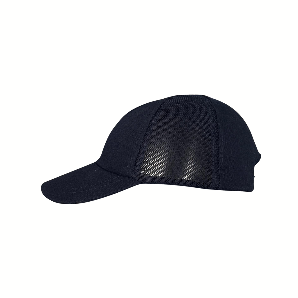 Peaked cap with impact protection