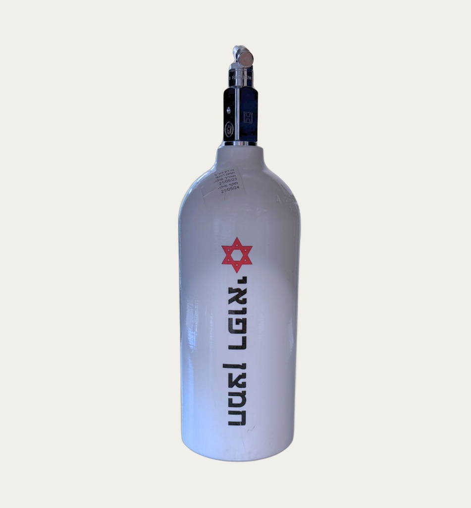 [1073] מיכל חמצן רפואי 2 ליטר