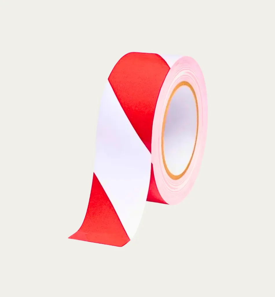 [2029] Red and white marking tape