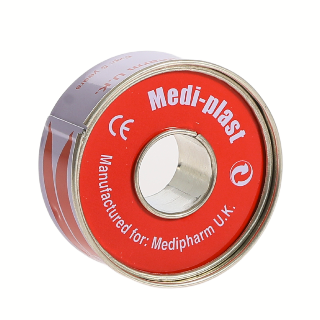 MEDI PLAST Brown Cloth Plaster 1.25/500 cm Unit