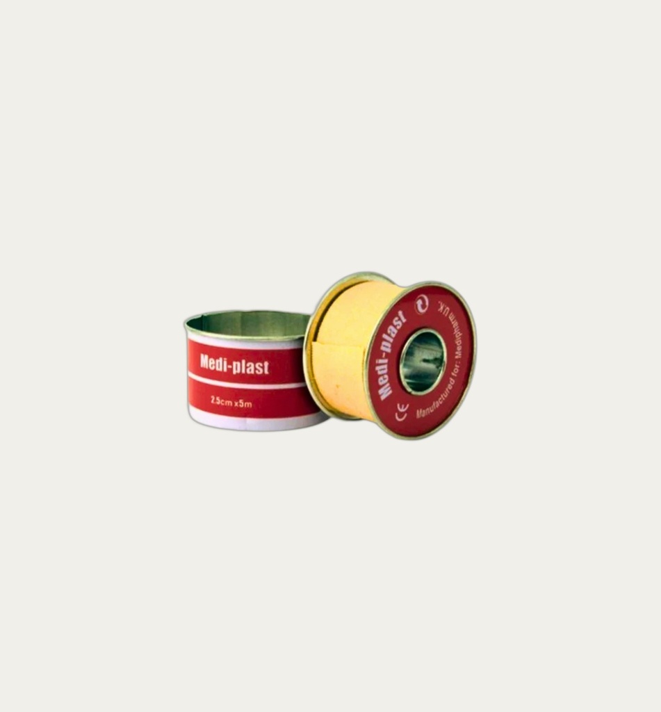 MEDI PLAST Fabric Tape, 2.5 cm × 5 m