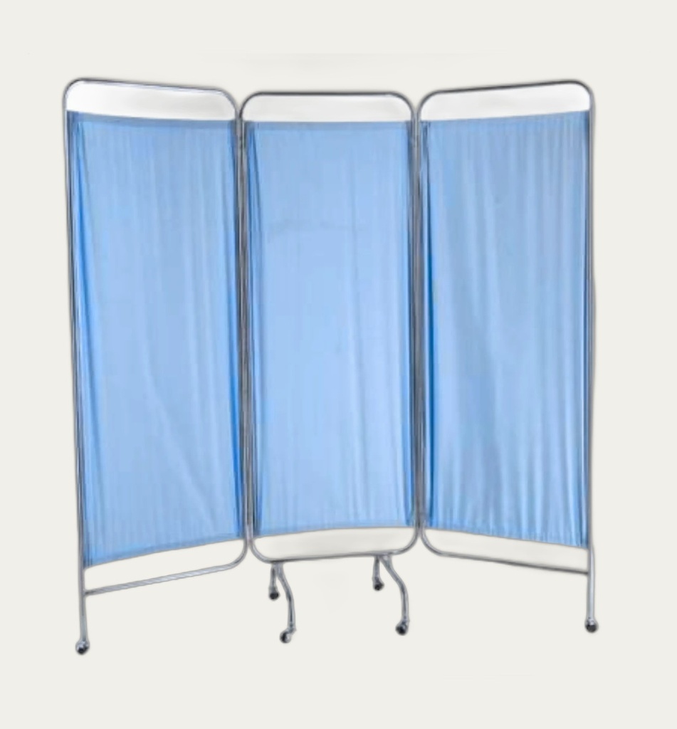 [1106] פרגוד נירוסטה 3 חלקים (כחול)