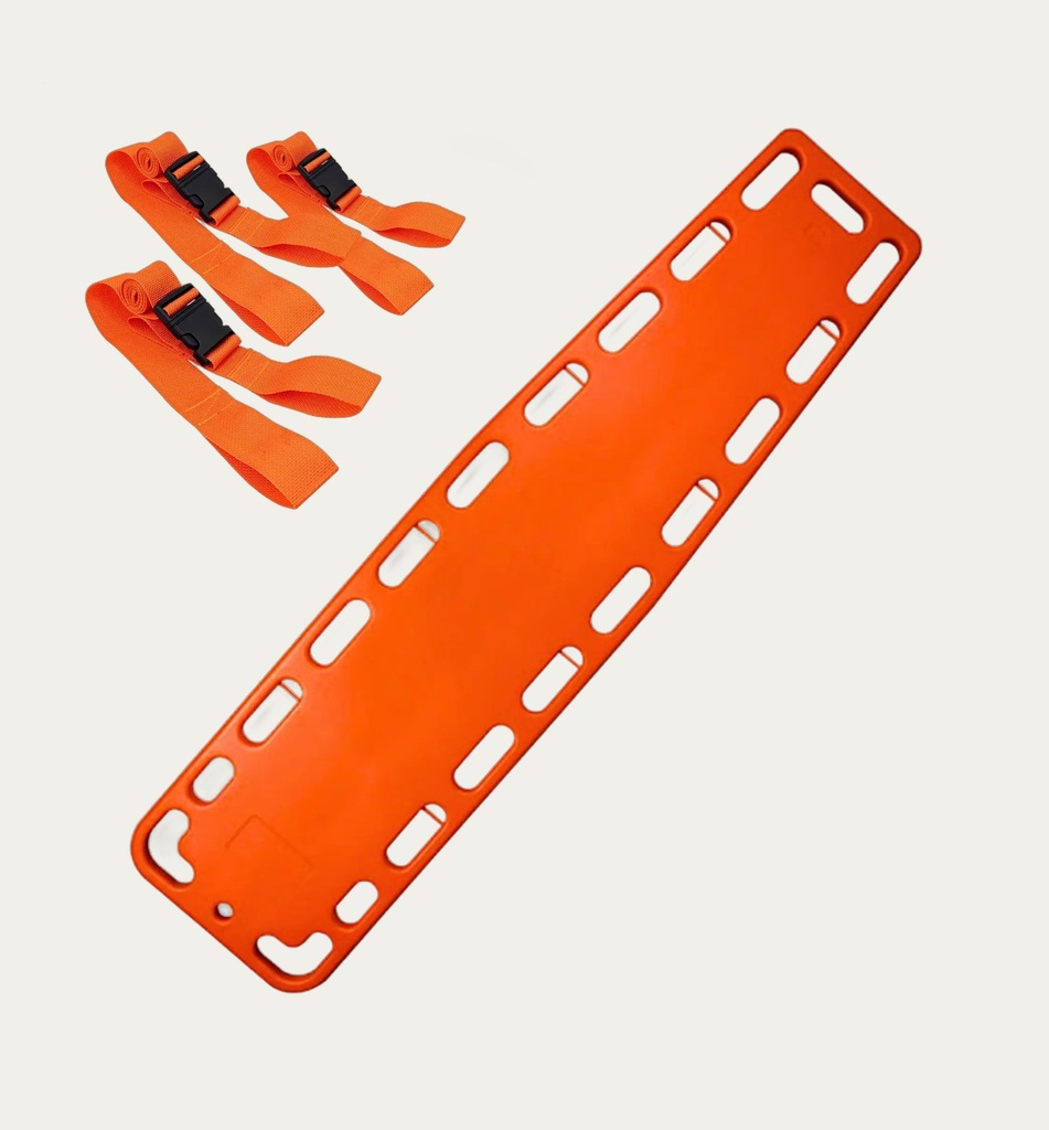 [1217] Spine Board with 3 Straps