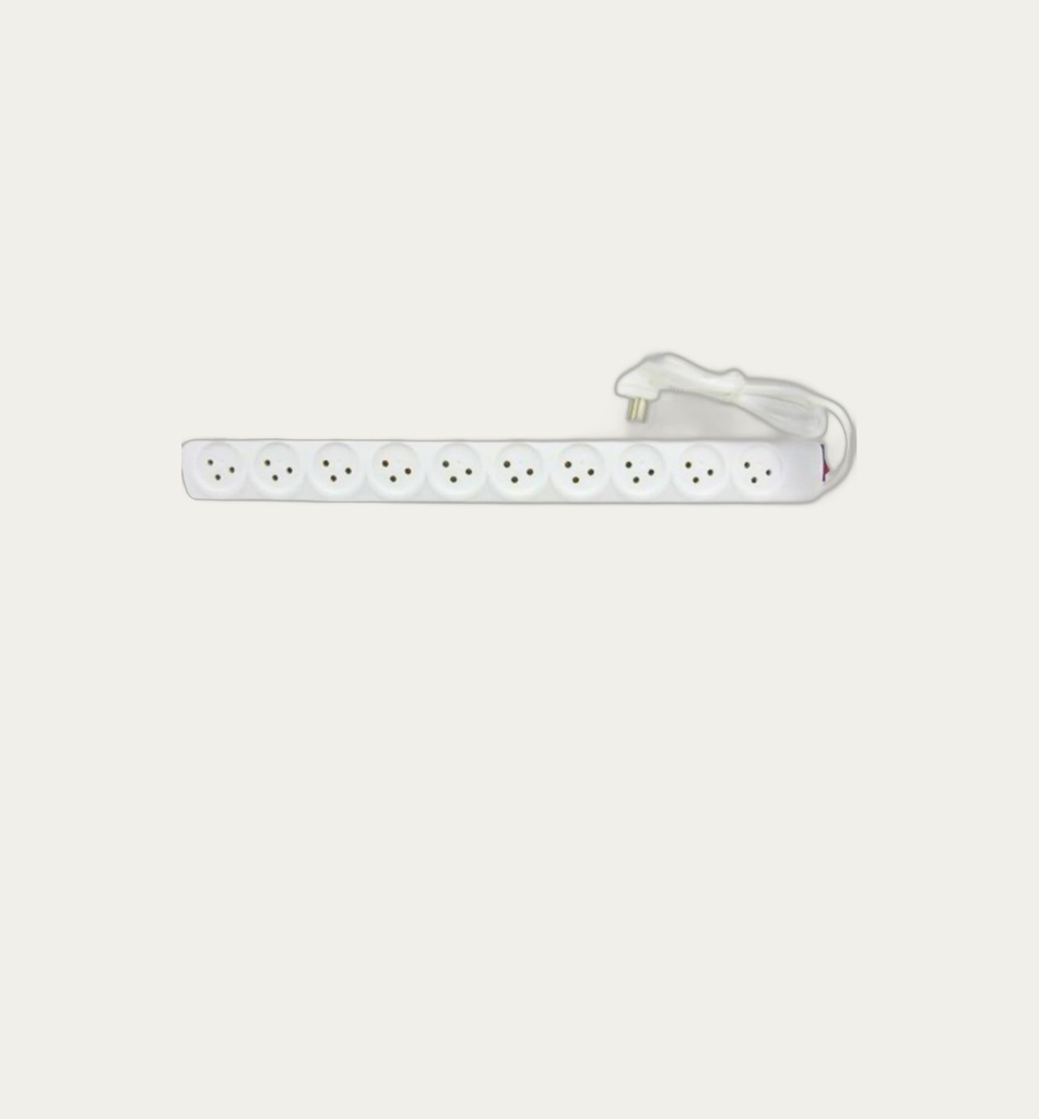 [1884] Power Strip, 10-Outlet (3 m Cable)