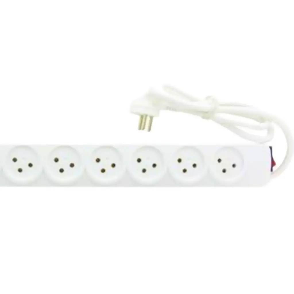 Multi-socket N6 + 3 meter cable