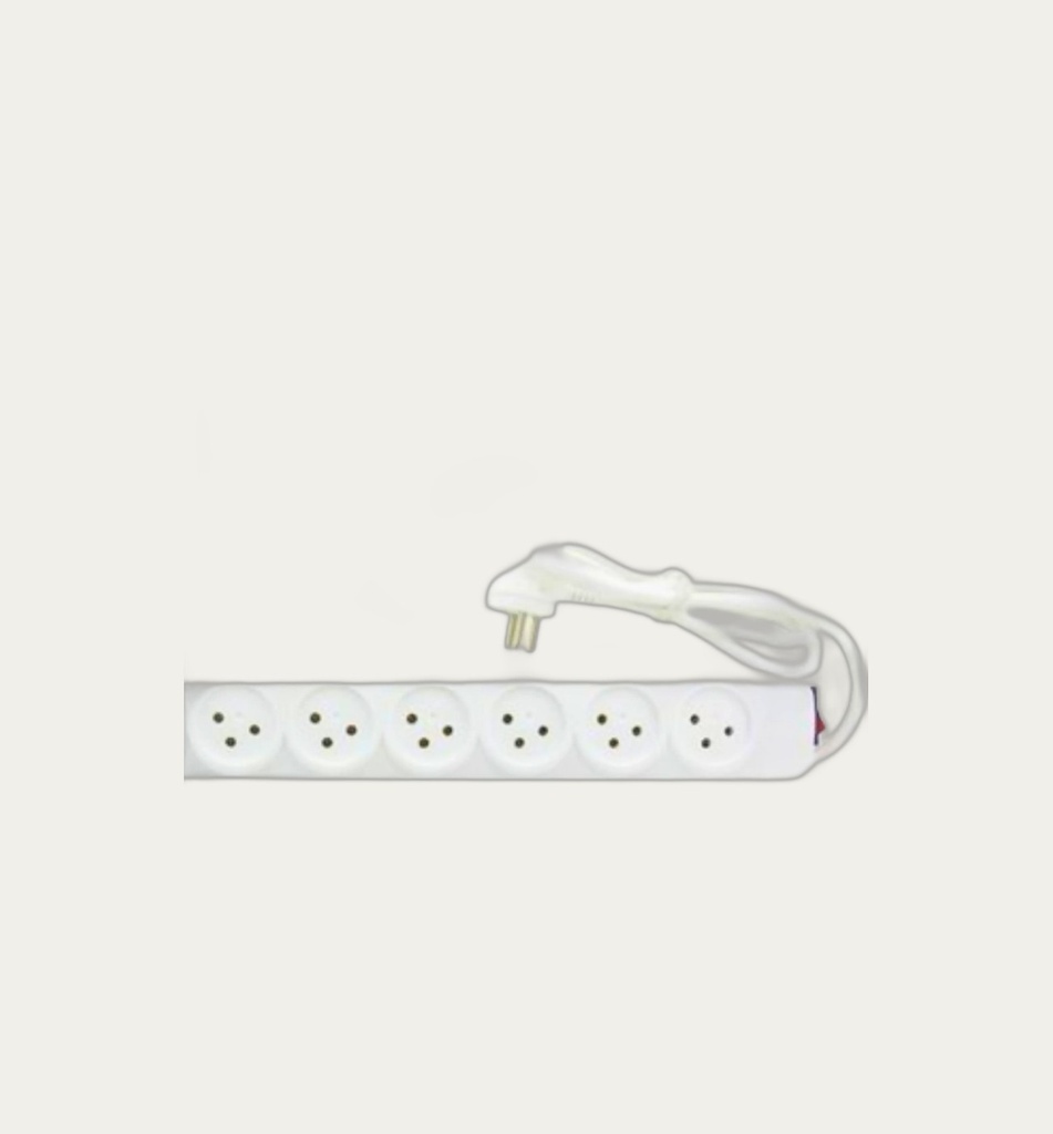 [1885] Power Strip, 6-Outlet (3 m Cable)