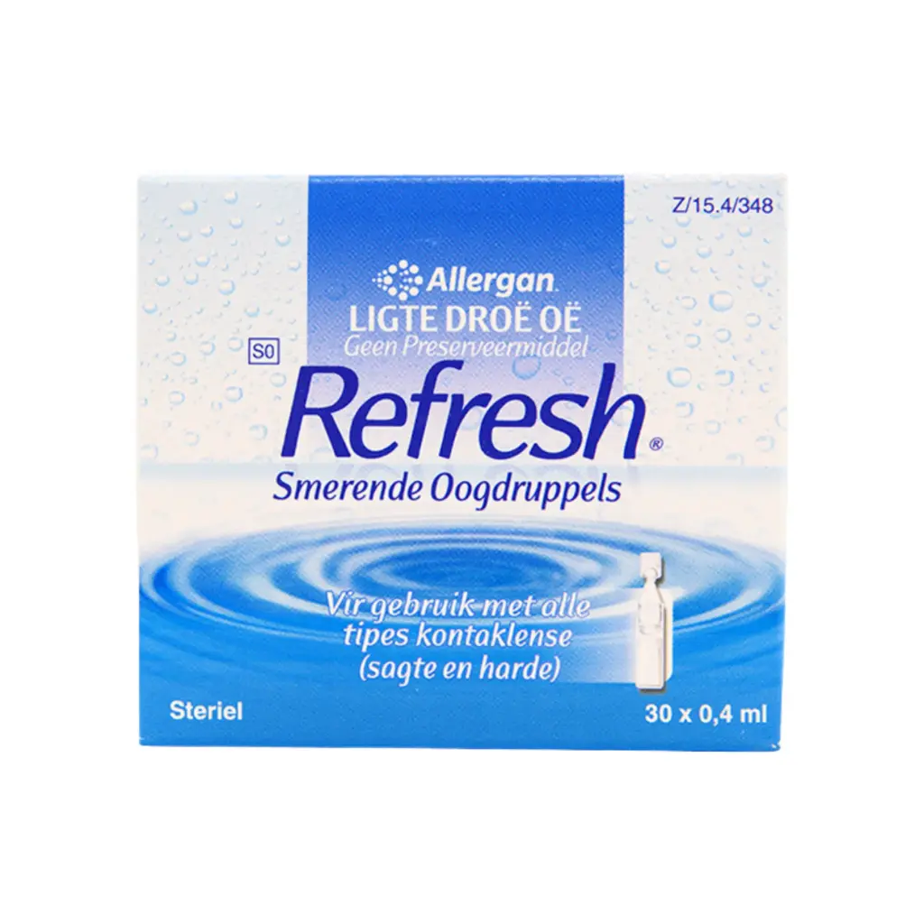 Refresh to soothe dryness and irritation in the eyes 30 ampoules