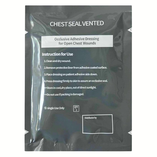 One-way chest seal 